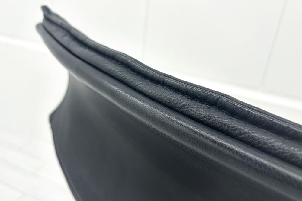  Wilkhahn Modus ウィルクハーン モダスチェア 中古 エグゼクティブチェア マネジメントチェア ブラック 中古オフィス家具 本革張り レザーの画像