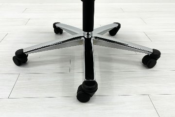  Wilkhahn Modus ウィルクハーン モダスチェア 中古 エグゼクティブチェア マネジメントチェア ブラック 中古オフィス家具 本革張り レザーの画像