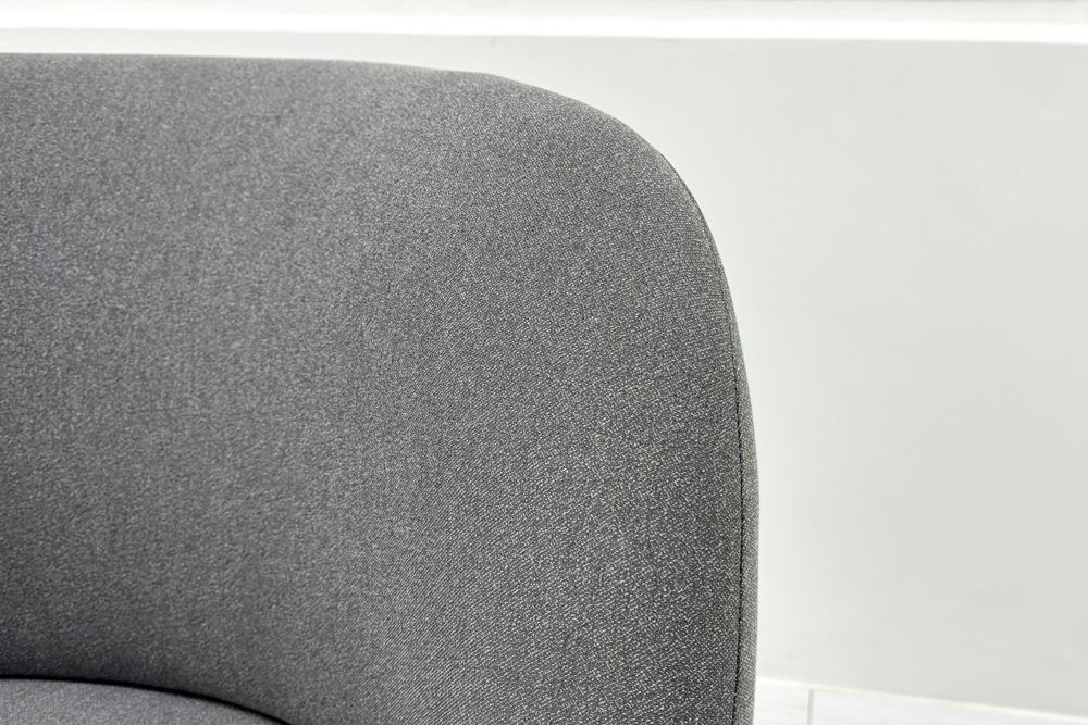 オカムラ ココモリ 中古 2023年製 ミーティングチェア 多目的チェア スツール グレー 中古オフィス家具の画像