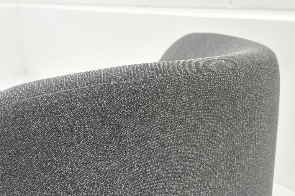 オカムラ ココモリ 中古 2023年製 ミーティングチェア 多目的チェア スツール グレー 中古オフィス家具の画像