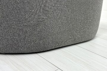 オカムラ ココモリ 中古 2023年製 ミーティングチェア 多目的チェア スツール グレー 中古オフィス家具の画像
