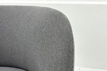 オカムラ ココモリ 中古 2023年製 ミーティングチェア 多目的チェア スツール グレー 中古オフィス家具の画像