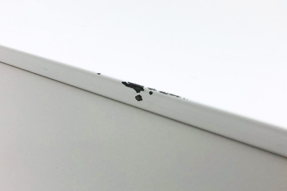 イトーキ CZRワゴン スチールワゴン 3段ワゴン 中古 収納家具 袖机 脇机 CZR-046MPCB-W9 ホワイト ワゴン3段の画像