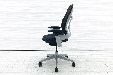 リープチェア V2 スチールケース 中古 背ブラウン 座グレー Steelcase Leap 中古オフィス家具 OAチェア 46216189の画像