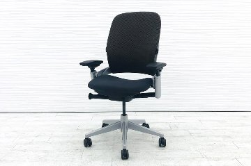 リープチェア V2 スチールケース 中古 背ブラウン 座グレー Steelcase Leap 中古オフィス家具 OAチェア 46216189の画像