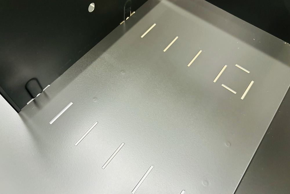 オカムラ レクトライン 2段ラテラル書庫 中古 スチール書庫 キャビネット 中古オフィス家具 ネオウッドライト 900/450/775 シリンダー錠の画像