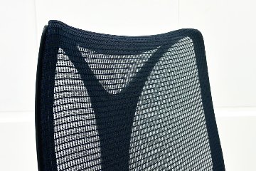 サブリナチェア 中古 オカムラ OKAMURA Sabrina ハイバック 肘無 中古オフィス家具 事務椅子 オフィスチェア ダークブルーの画像