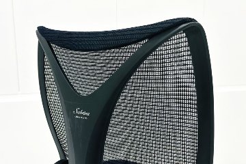 サブリナチェア 中古 オカムラ OKAMURA Sabrina ハイバック 肘無 中古オフィス家具 事務椅子 オフィスチェア ダークブルーの画像