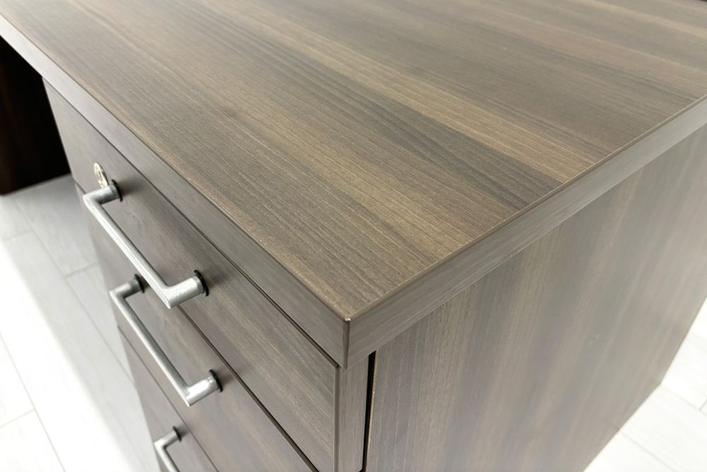 オカムラ 役員デスク 中古 DX-4N 両袖机 幅1800 役員机 エグゼクティブデスク 中古オフィス家具 1800/800/720の画像