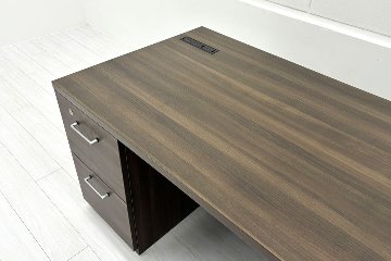 オカムラ 役員デスク 中古 DX-4N 両袖机 幅1800 役員机 エグゼクティブデスク 中古オフィス家具 1800/800/720の画像