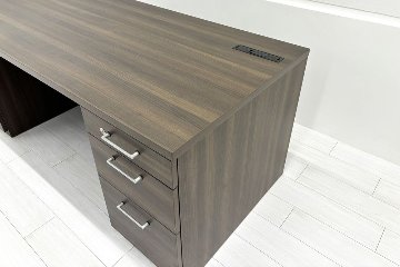 オカムラ 役員デスク 中古 DX-4N 両袖机 幅1800 役員机 エグゼクティブデスク 中古オフィス家具 1800/800/720の画像