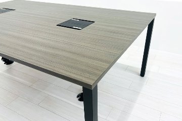 イトーキ アクトリンク グループテーブル 中古 ミーティングテーブル 会議テーブル 中古オフィス家具 2000/1200/720の画像