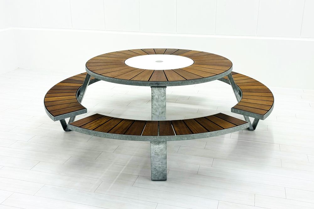  extremis Pantagruel picnic エクストレミス パンタグリュエル ピクニック 中古 屋外ベンチ ガーデニングテーブル 中古オフィス家具の画像