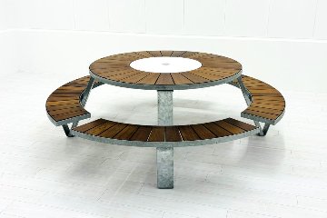  extremis Pantagruel picnic エクストレミス パンタグリュエル ピクニック 中古 屋外ベンチ ガーデニングテーブル 中古オフィス家具の画像