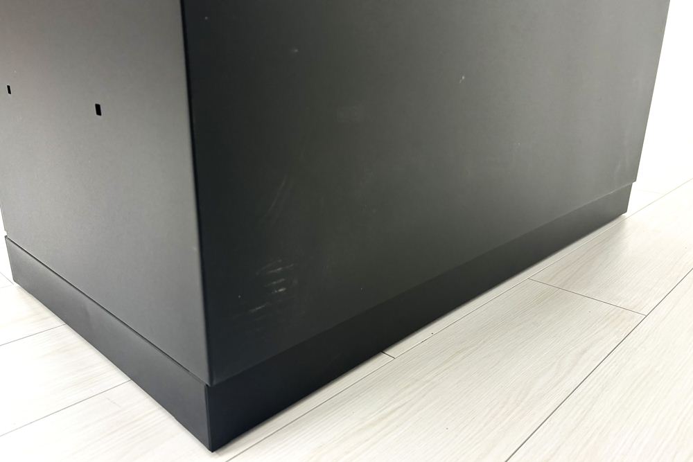 コクヨ エディア 【上下セット】 スチール書庫 3段ラテラル書庫 両開き書庫 中古 収納家具 中古オフィス家具 ブラック ダイヤル錠 900/450/1890の画像