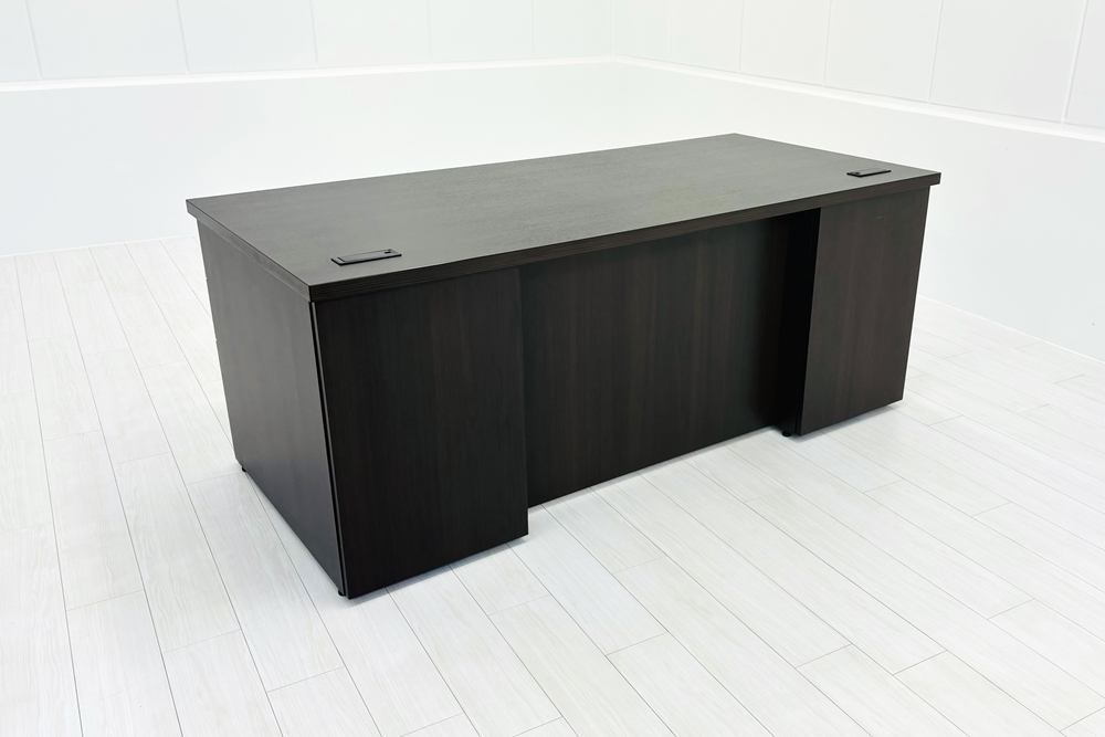 コクヨ 役員デスク 中古 両袖机 幅1800 S350シリーズ 役員家具 マネージメントデスク 中古オフィス家具 1800/850/720の画像