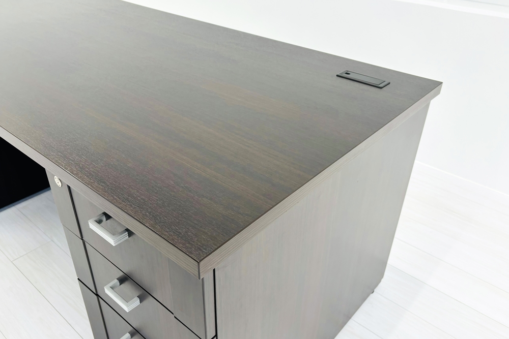 コクヨ 役員デスク 中古 両袖机 幅1800 S350シリーズ 役員家具 マネージメントデスク 中古オフィス家具 1800/850/720の画像