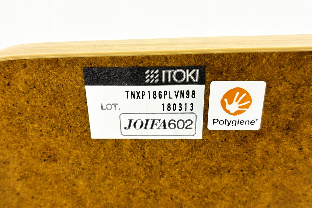イトーキ ミーティングテーブル 中古  会議机 折りたたみ テーブル 中古オフィス家具 フォールディングテーブル 1800/600/720の画像