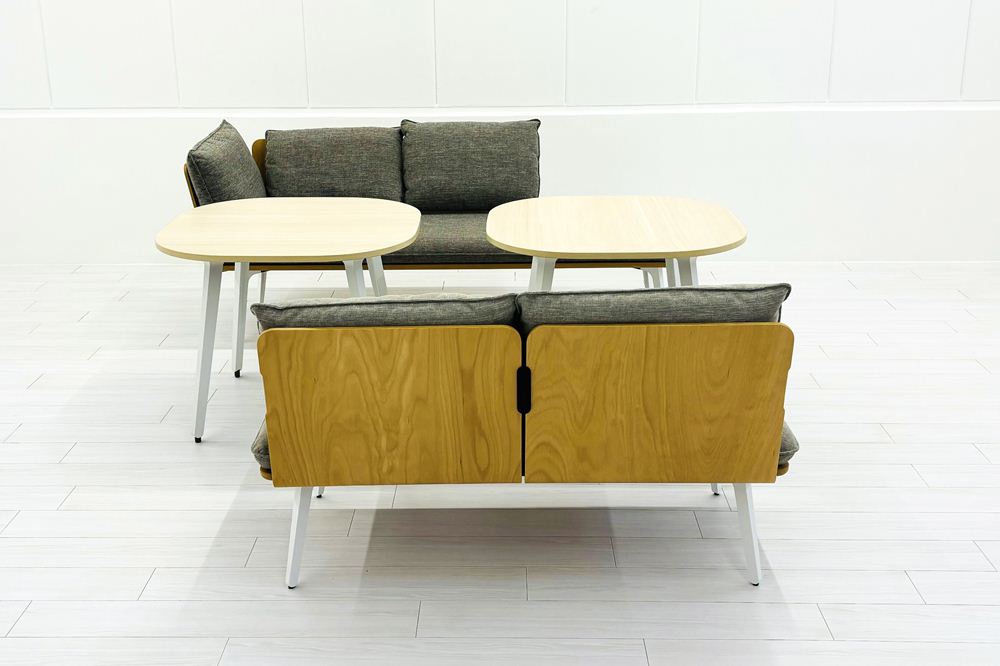 【4点一式】 ウチダ レムナ ワークラウンジ LEMNA Work Lounge 中古 ソファー 中古オフィス家具の画像