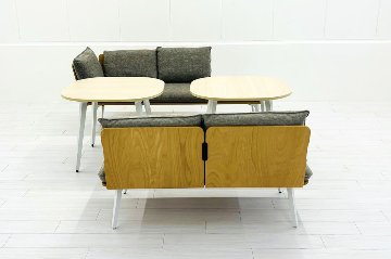 【4点一式】 ウチダ レムナ ワークラウンジ LEMNA Work Lounge 中古 ソファー 中古オフィス家具の画像