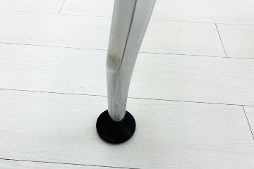 【ポリッシュ脚ピカピカ磨き有！】コクヨ サイビ 中古 L型デスク SAIBI L字デスク 木目天板 中古オフィス家具 1600/1600/720の画像