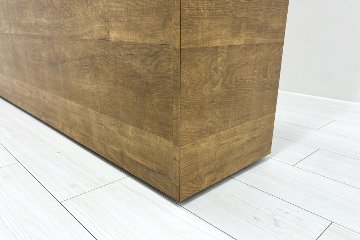 イトーキ ノットワーク プラントボックス ハイタイプ 造花付き 中古 フェイクグリーン 間地切り 中古オフィス家具 フラワースタンド 1800/300/1160の画像