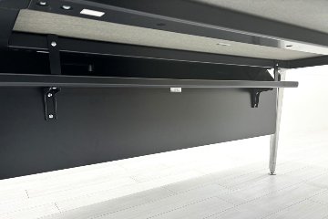 オカムラ プリシード エグゼクティブデスク 中古 幅2100 中古オフィス家具 プライズウッドダーク 2100/100/720の画像