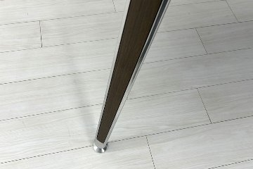 オカムラ プリシード エグゼクティブデスク 中古 幅2100 中古オフィス家具 プライズウッドダーク 2100/100/720の画像
