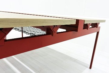 ノール アンテナ ビッグテーブル 中古 Knoll Antenna フリーアドレスデスク 中古オフィス家具 2140/1435/725の画像