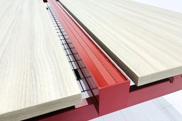 ノール アンテナ ビッグテーブル 中古 Knoll Antenna フリーアドレスデスク 中古オフィス家具 2140/1435/725の画像