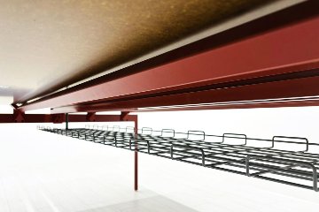 ノール アンテナ ビッグテーブル 中古 Knoll Antenna フリーアドレスデスク 中古オフィス家具 2140/1435/725の画像