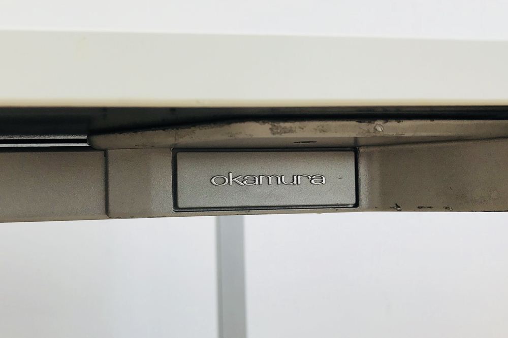 【L型6台セット】オカムラ L型デスク W(1600×1200)×D700×H720 中古 中古オフィス家具 デスク 平机画像