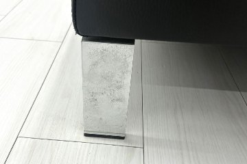 ウォルター・ノル フォスター ノール Knoll 3人掛けソファー 中古 中古オフィス家具 本革 レザー 2160/880/780の画像