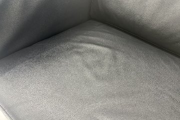 ウォルター・ノル フォスター ノール Knoll 3人掛けソファー 中古 中古オフィス家具 本革 レザー 2160/880/780の画像