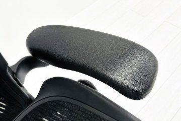 ハーマンミラー アーロンチェア 中古 Bサイズ ライト Herman Miller Aeron Chairs 中古オフィス家具 固定肘 ポスチャーフィットの画像