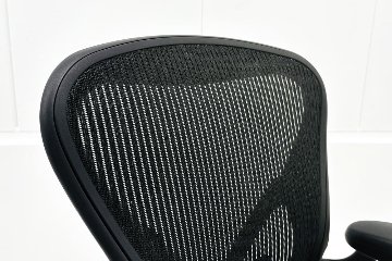 Herman Miller Aeron Chairs アーロンチェア 中古 Bサイズ ライト ハーマンミラー 中古オフィス家具 固定肘 ポスチャーフィットの画像