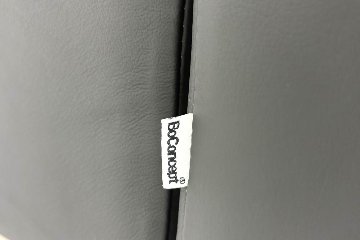 BoConcept ISTRA ボーコンセプト イストラ カウチソファ コーナーソファ 黒本革 レザー 中古オフィス家具の画像
