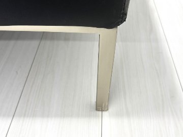 BoConcept ISTRA ボーコンセプト イストラ カウチソファ コーナーソファ 黒本革 レザー 中古オフィス家具の画像