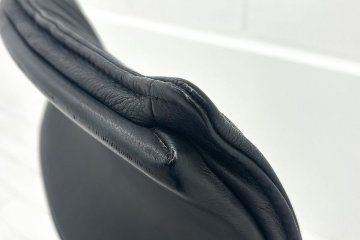  Wilkhahn Modus ウィルクハーン モダスチェア 中古 エグゼクティブチェア マネジメントチェア ブラック 中古オフィス家具 本革張り レザーの画像