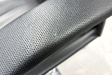  Wilkhahn Modus ウィルクハーン モダスチェア 中古 エグゼクティブチェア マネジメントチェア ブラック 中古オフィス家具 本革張り レザーの画像