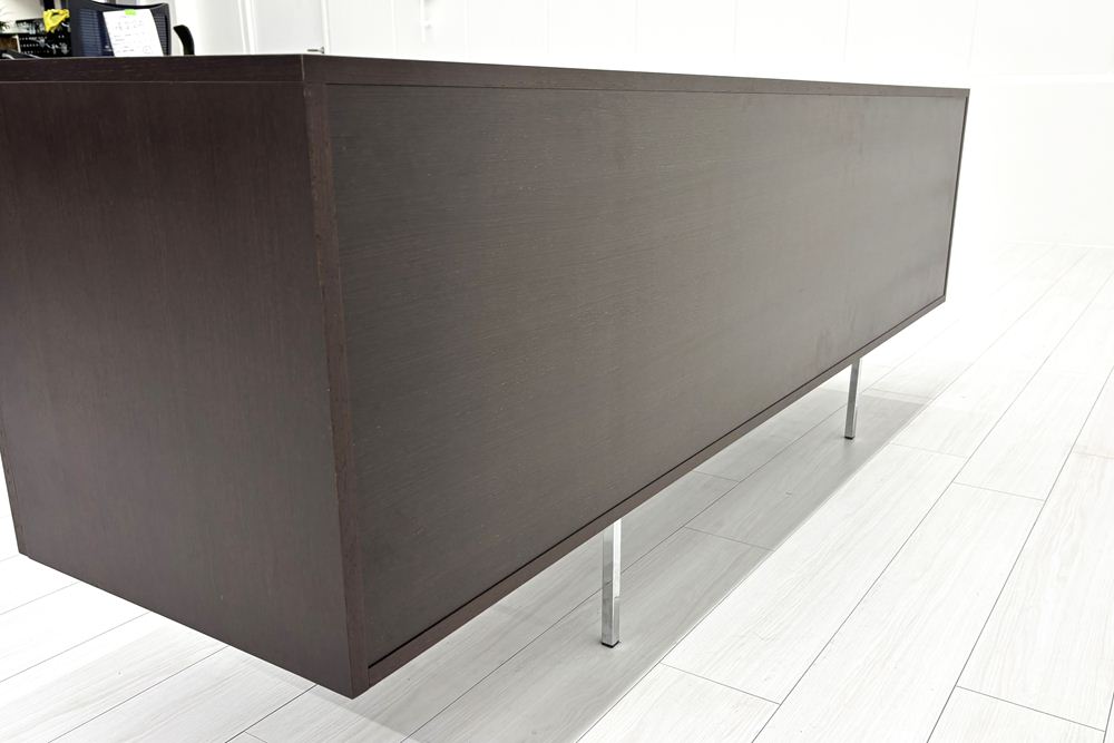 ローボード 木製 テレビ台 サイドボード 中古 収納家具 中古オフィス家具 1800/450/650の画像