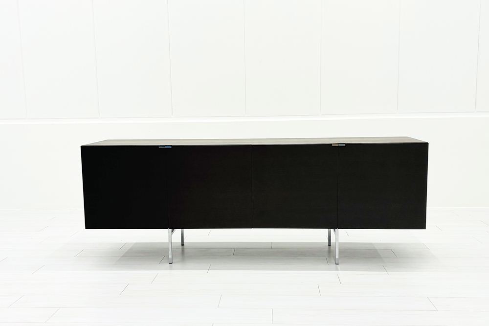 ローボード 木製 テレビ台 サイドボード 中古 収納家具 中古オフィス家具 1800/450/650の画像
