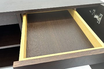 ローボード 木製 テレビ台 サイドボード 中古 収納家具 中古オフィス家具 1800/450/650の画像