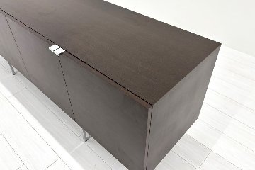 ローボード 木製 テレビ台 サイドボード 中古 収納家具 中古オフィス家具 1800/450/650の画像
