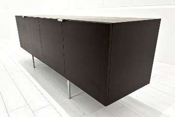 ローボード 木製 テレビ台 サイドボード 中古 収納家具 中古オフィス家具 1800/450/650の画像