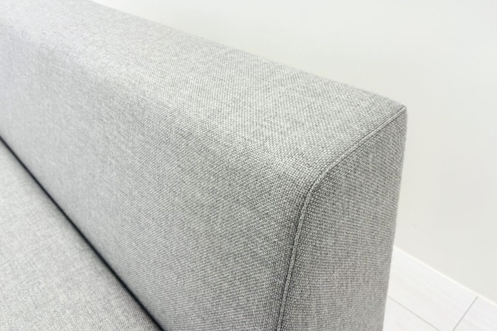 コクヨ デイズオフィス ワイヤードソファー 中古 デイズバウンダリー 3Pソファ DAYS OFFICE 中古オフィス家具 1800/750/750 グレーの画像