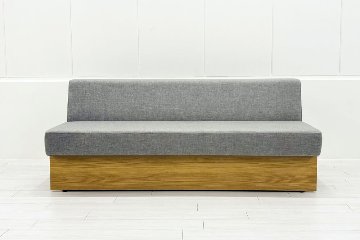 コクヨ デイズオフィス ワイヤードソファー 中古 デイズバウンダリー 3Pソファ DAYS OFFICE 中古オフィス家具 1800/750/750 グレーの画像