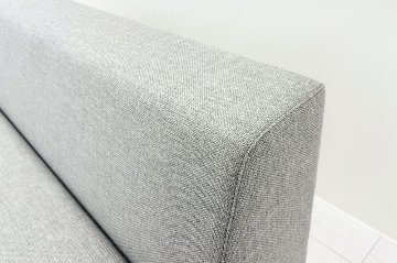 コクヨ デイズオフィス ワイヤードソファー 中古 デイズバウンダリー 3Pソファ DAYS OFFICE 中古オフィス家具 1800/750/750 グレーの画像