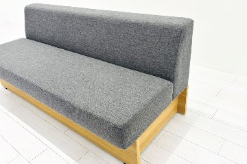 コクヨ デイズオフィス ワイヤードソファー 中古 デイズバウンダリー 3Pソファ DAYS OFFICE 中古オフィス家具 1800/750/750 ダークグレーの画像