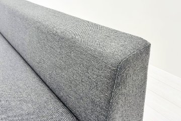 コクヨ デイズオフィス ワイヤードソファー 中古 デイズバウンダリー 3Pソファ DAYS OFFICE 中古オフィス家具 1800/750/750 ダークグレーの画像